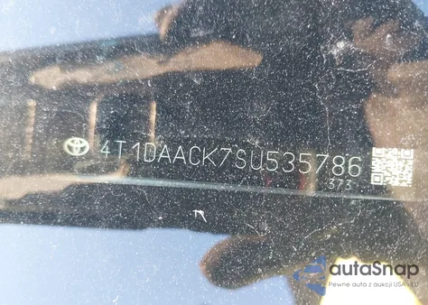 2025 Toyota Camry Se from USA, damaged, VIN 4T1DAACK7SU535786